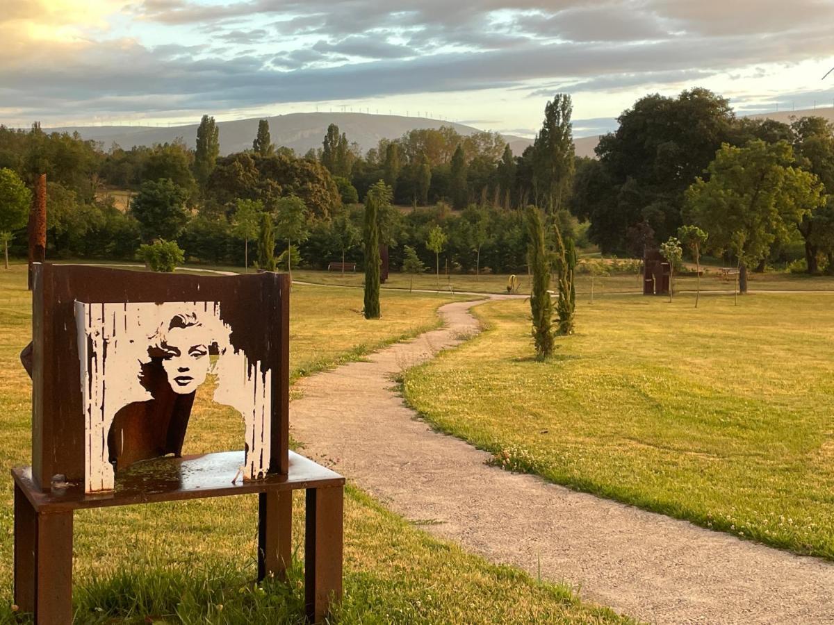 Casa Rural De Un Artista En Plena Naturaleza Piscina Y Parque De Esculturas En Villarcayo Exterior photo